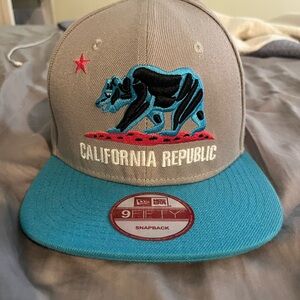 Unisex New Era California Republic Snapback Hat